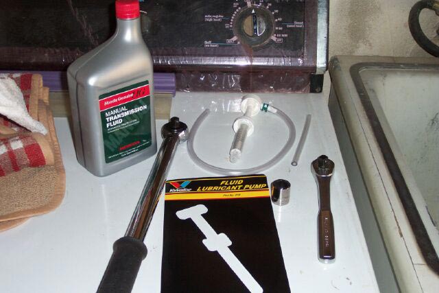 Changing gear oil for the manual transmission, Page 2